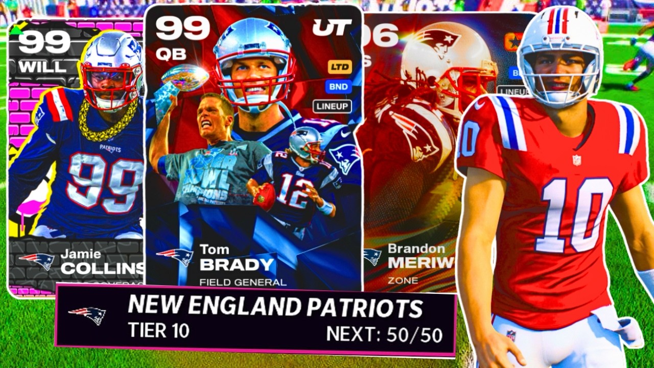 Тематическая команда &laquo;Нью-Ингленд Пэтриотс&raquo;! | Madden 26 Ultimate Team