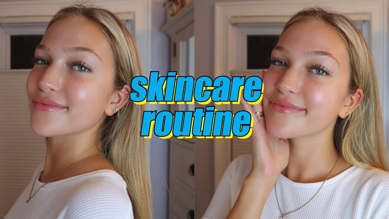 updated skincare routine | maddie cidlik