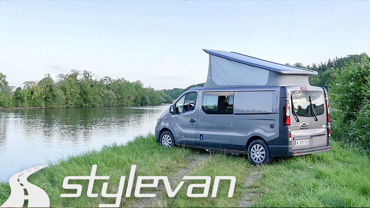 Van am&eacute;nag&eacute; Stylevan EQUINOX II  avec lit permanent  (la nouvelle vid&eacute;o 2022 en description 👇)