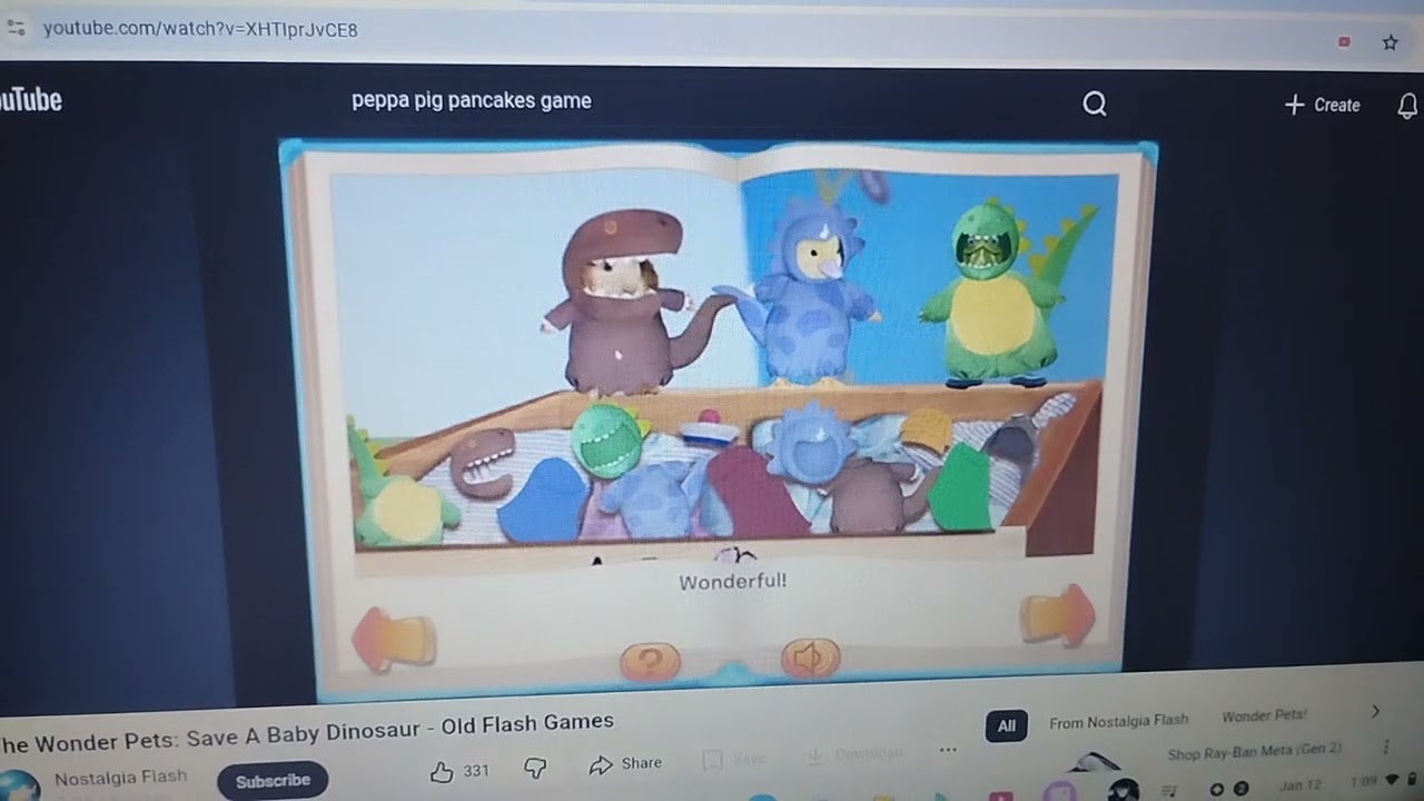 Wonder pets save the dinosaur 