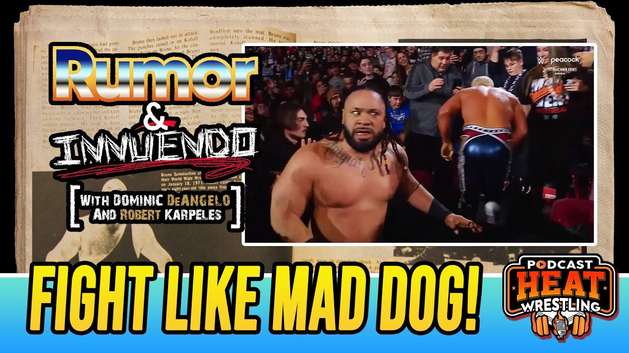 Rumor & Innuendo (1/26): #1 Contender For Drew McIntyre's Gold!