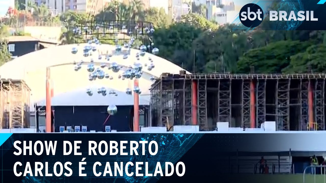 Prefeitura cancela show de Roberto Carlos no Pacaembu, em S&atilde;o Paulo (19) | SBT Brasil (19/04/24)