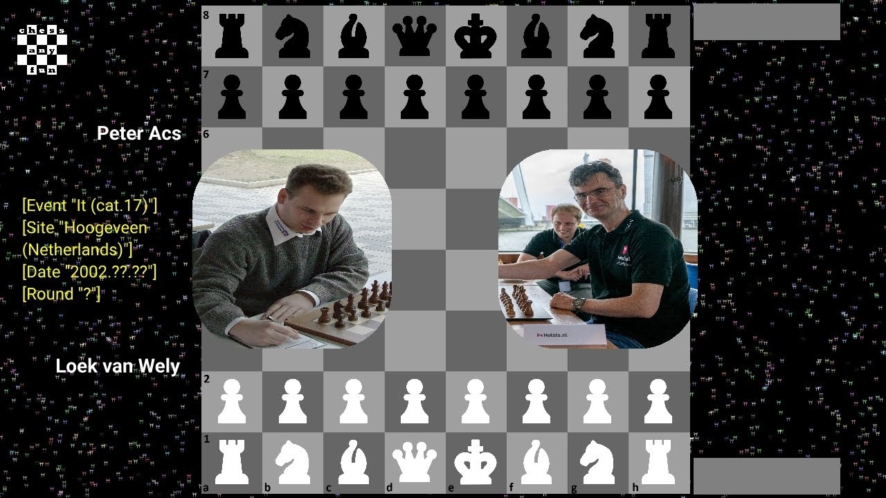 [70][Notable Match] Van Wely vs. Acs, Hoogeveen 2002