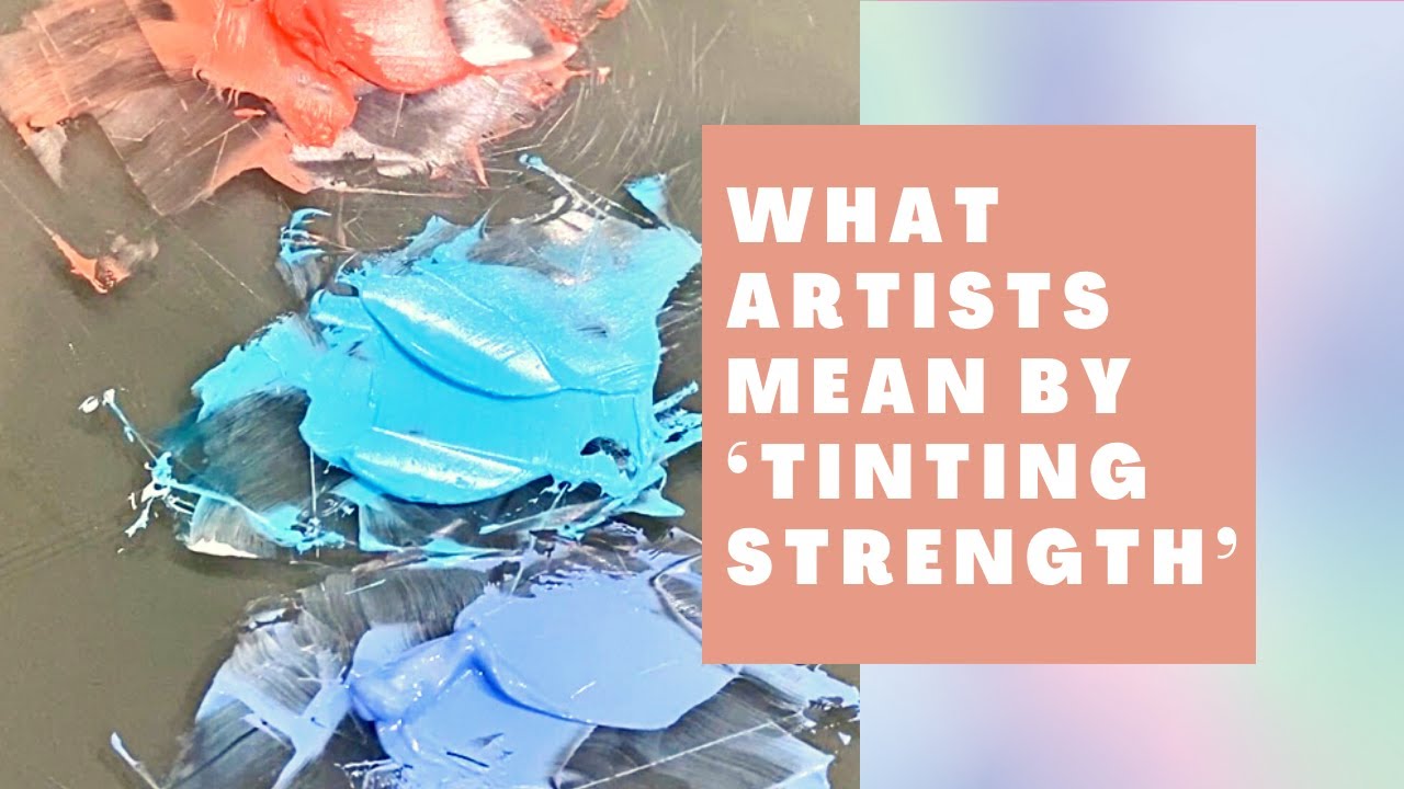 OIL PAINTING TUTORIAL || Get to Grips With the Tinting Power of your Paint! 💪