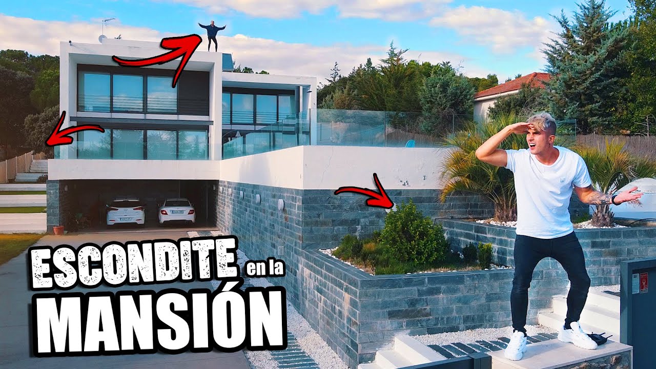 ESCONDITE &Eacute;PICO en la antigua MANSI&Oacute;N ABANDONADA con los NUEVOS MIEMBROS!! **MUY DIF&Iacute;CIL!!**