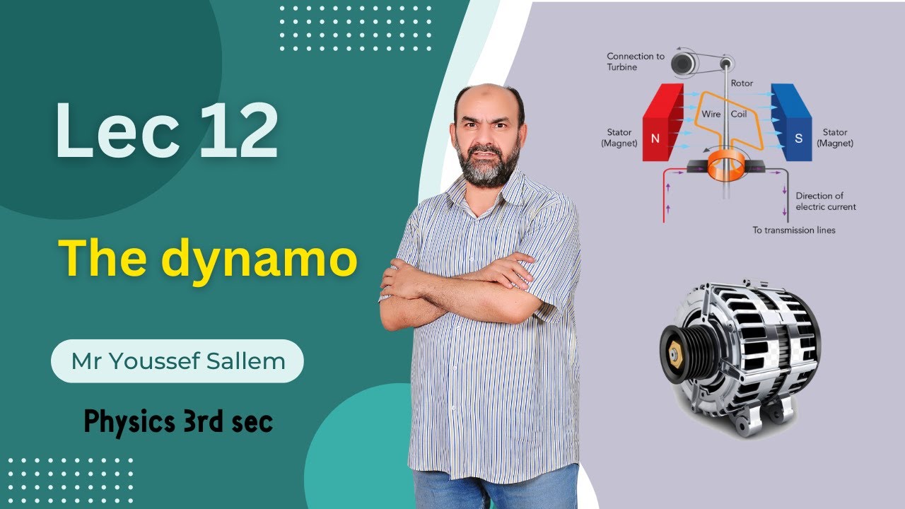 Lec 12 : The dynamo | Lesson three | Chapter 3 | Mr youssef sallem