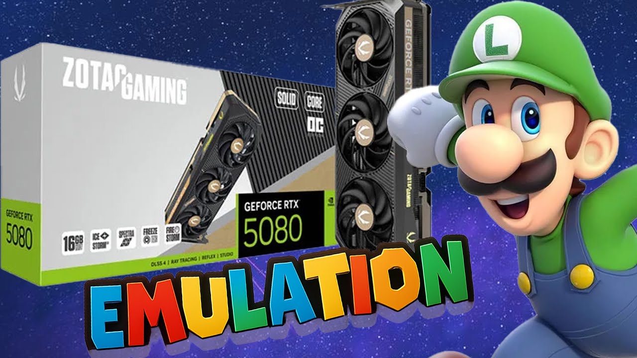 RTX 5080 Emulation Benchmarks: Dolphin, Xenia, Ryujinx/Yuzu, RPCS3 (60FPS LOCK)