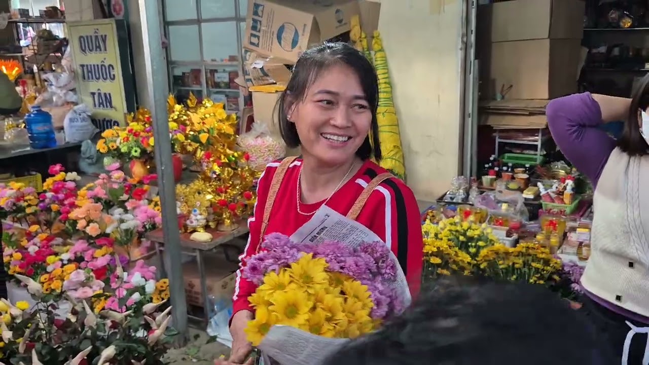 Chợ Tết Quê Tôi Xã Đồng Tiến ,Thanh Hóa Rất Là Tấp Nập 
