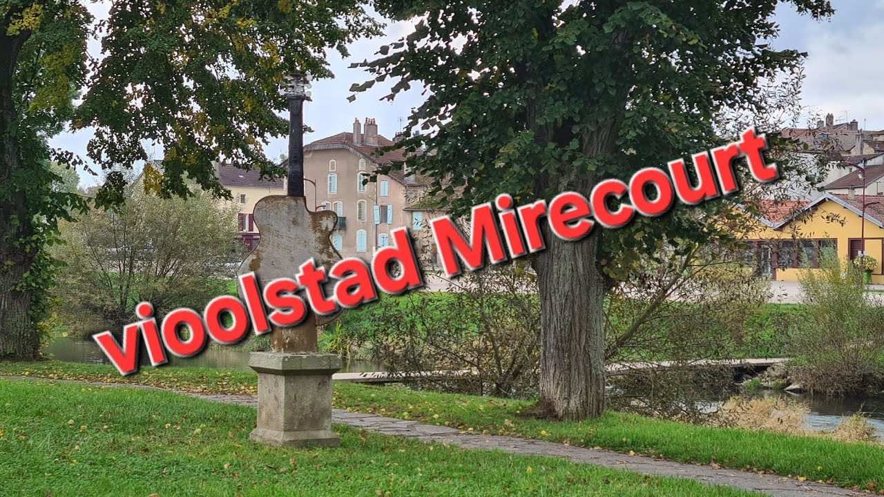 Vioolstad Mirecourt in frankrijk 