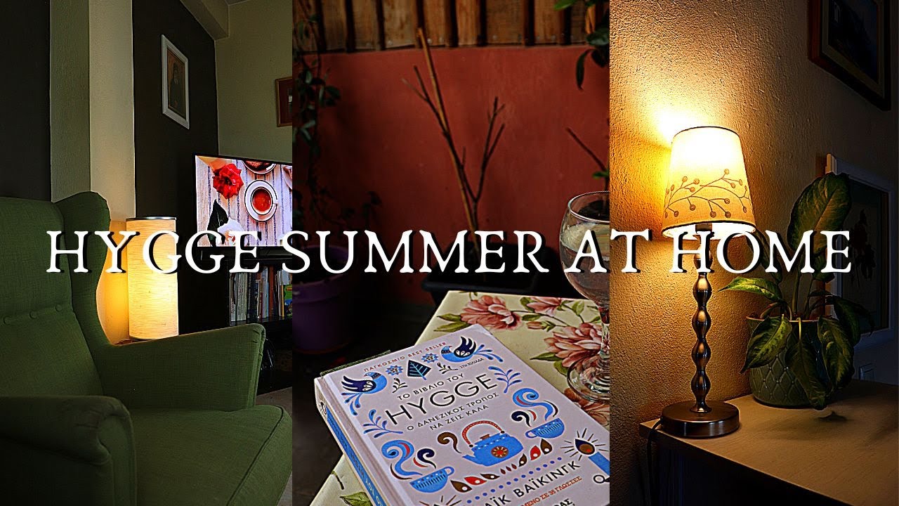 5 Ways to Hygge at Home in Summer🌻 | Cozy & Slow Living | ASMR Relaxing Video