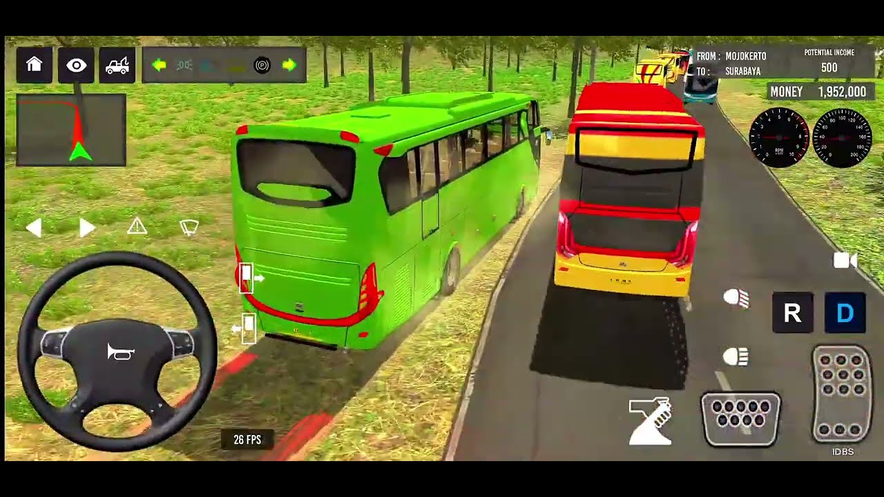 🔥 Bus Simulator Indonesia - New Coach Bus 🚌 driving indonesia part 2