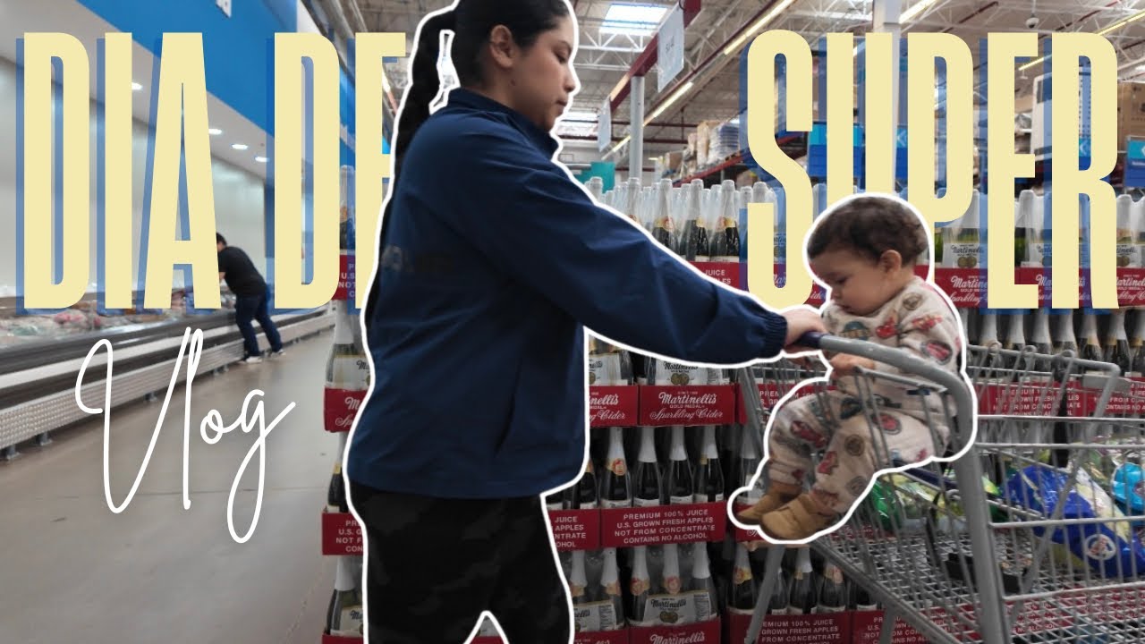 VLOG | ACOMPAÑAME AL SÚPER 🛒 | ACOMODANDO COMPRAS Y LIMPIEZA DE MI SALA 🧼✨