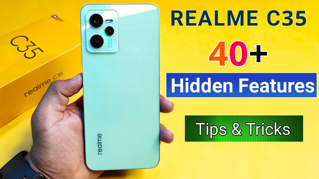 40+ Hidden Features Of Realme C35 Tips & Tricks | Realme C35 Hidden Settings & New Features