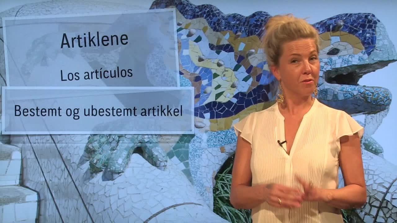 Spansk: Artiklene, bestemt og ubestemt form
