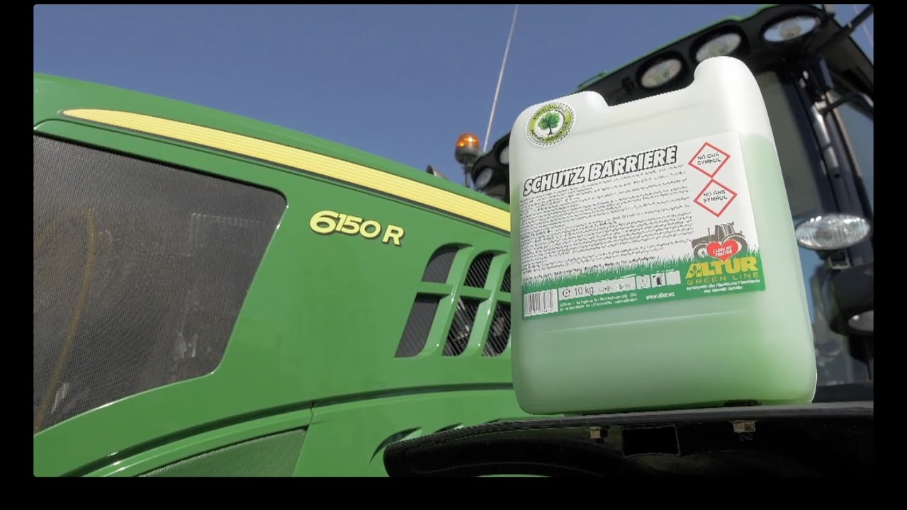Come proteggere e come lavare il trattore con SCHUTZ BARRIERE