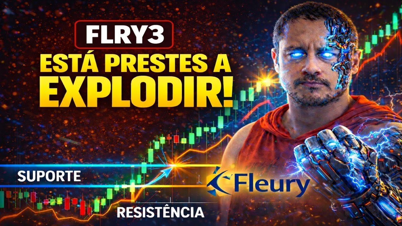 FLEURY (FLRY3): swing trade alvo 19 reais. Pronto pra romper