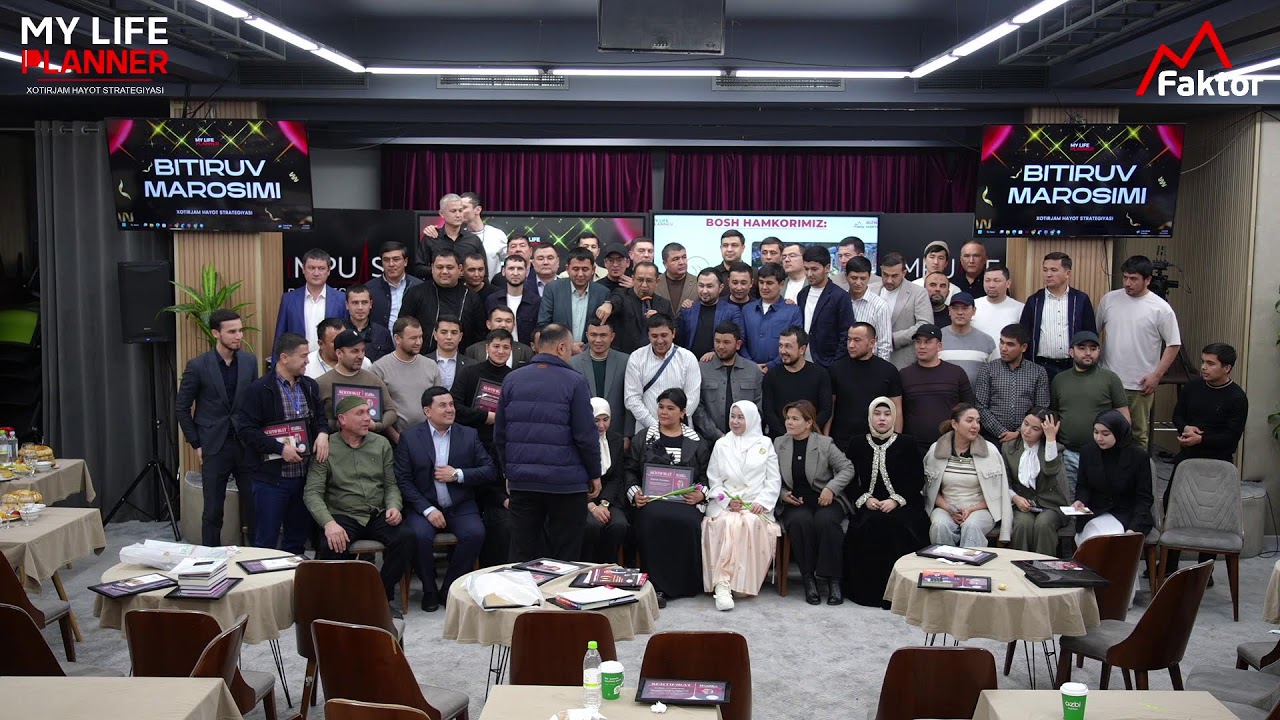 My Life Planner | Bitiruv oqshomi | 15.02.2026 | 3-qism