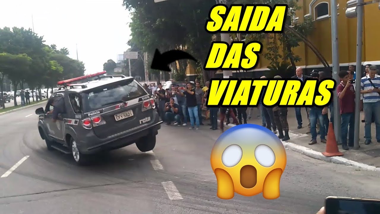 ROTA: Desfile dos veteranos + Saída das viaturas.