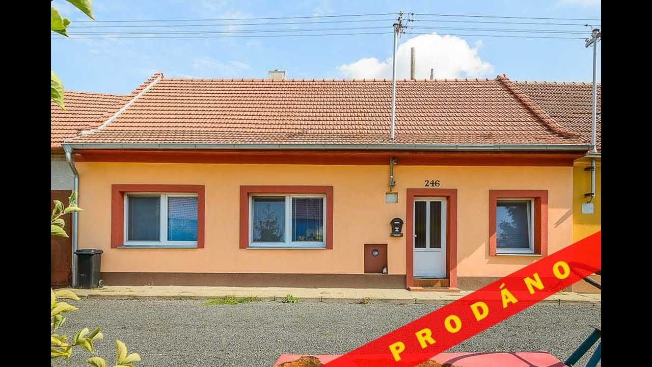 Řadov&yacute; RD 3 + 1, Doln&iacute; Dunajovice - PROD&Aacute;NO