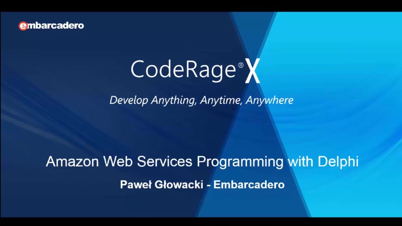 #6 - Amazon Web Services Programming with Delphi