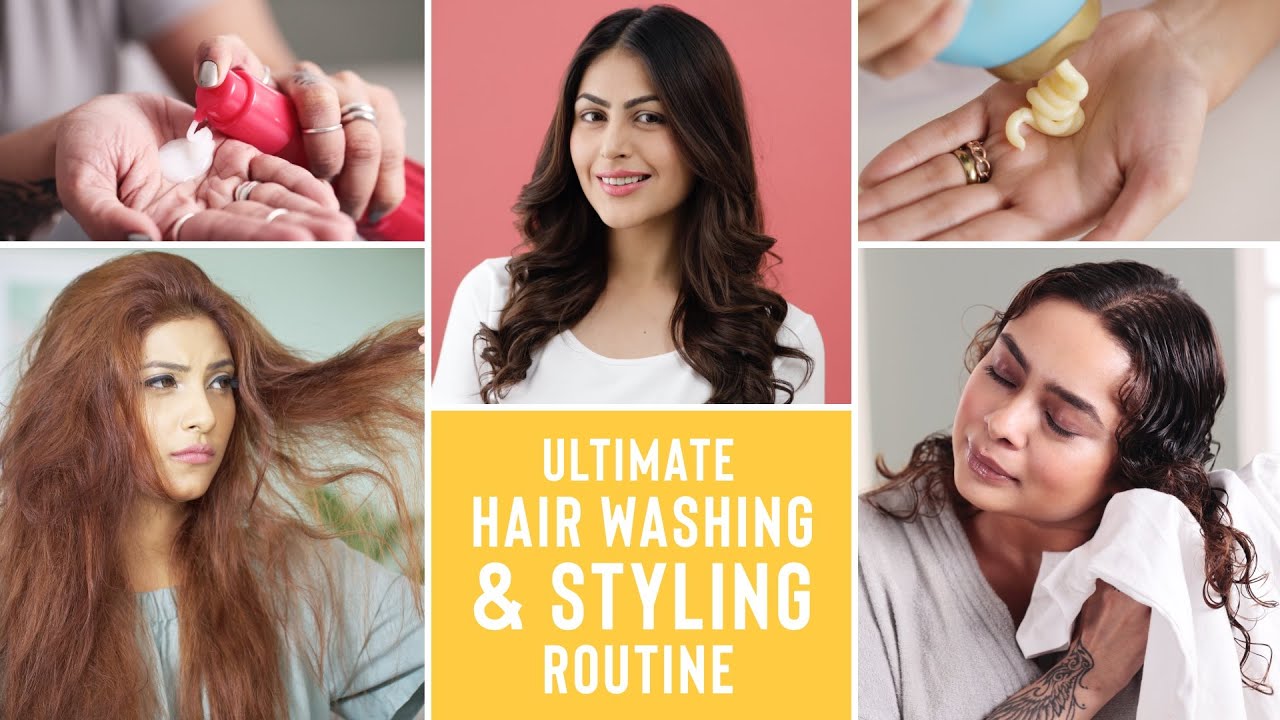 How To Wash, Use Conditioner and Blow Dry for Straight, Curly and Damaged Hair