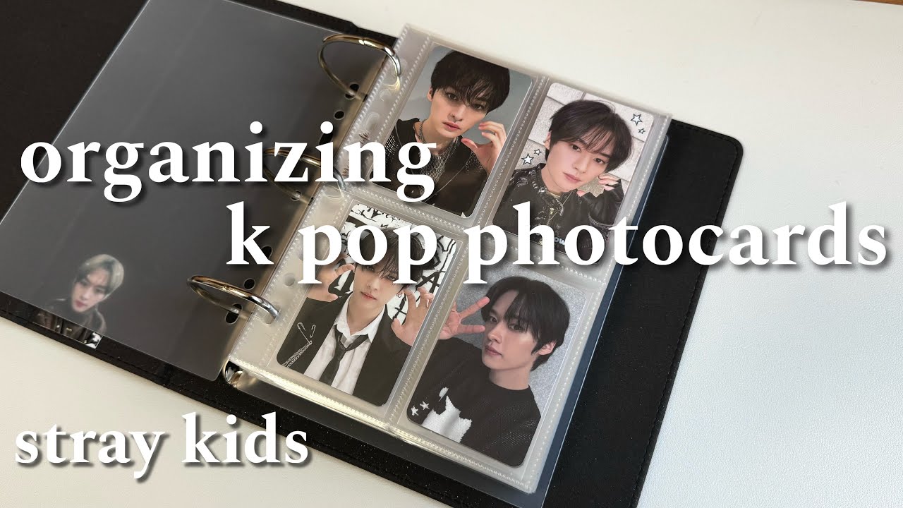 новый канал ..? организация карт | stray kids | organizing k pop photocards