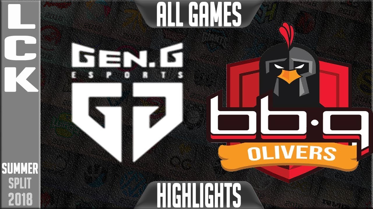 GEN vs BBQ Highlights ALL GAMES | LCK Summer 2018 Week 3 Day 2 | Gen.G vs BBQ Olivers