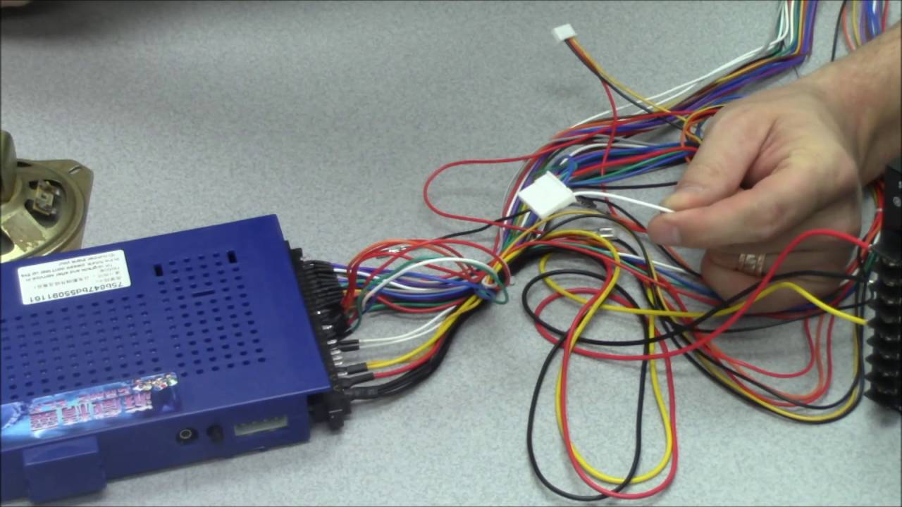 How to Connect the Power to JAMMA Boards