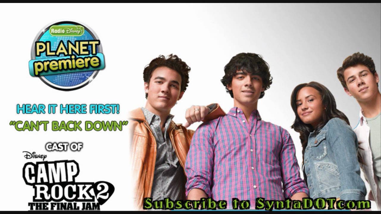 Can't Back Down (Official Song) - Camp Rock 2 HQ