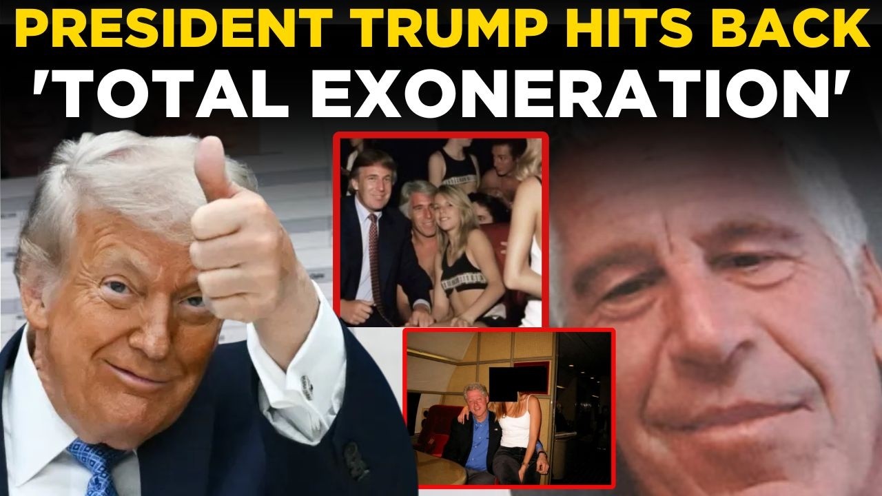 EPSTEIN FILES LIVE | President Trump Declares 'Total Exoneration' Amid Document Release | Trump News