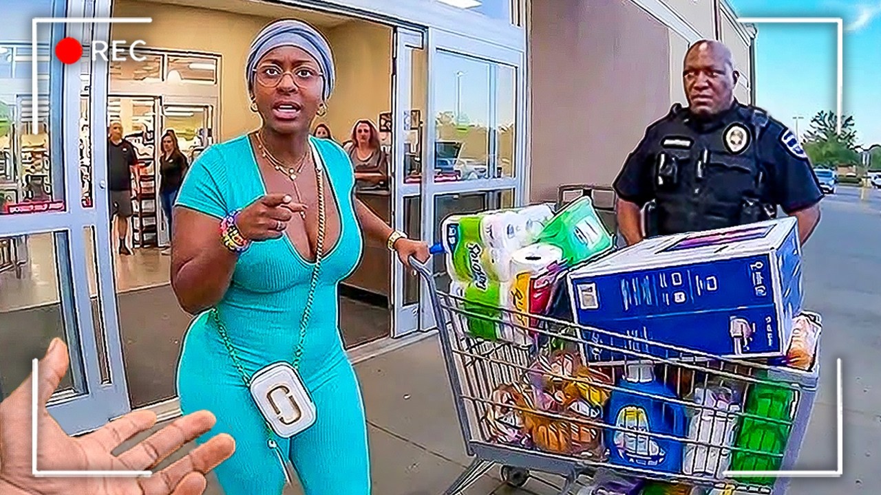 Шоплифтеры в Walmart думали, что незаметно вывезли полную тележку товаров