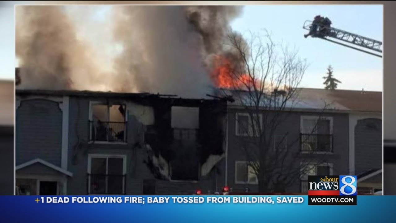 1 dead following apartment fire; baby saved