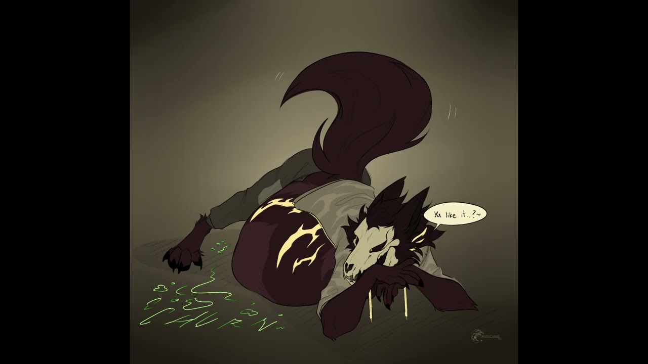 furry vore/fat (with music)