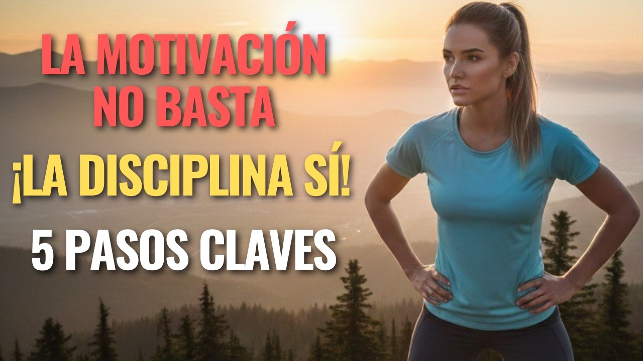 La Disciplina y 5 Consejos Claves Cuando la Motivación No Es Suficiente