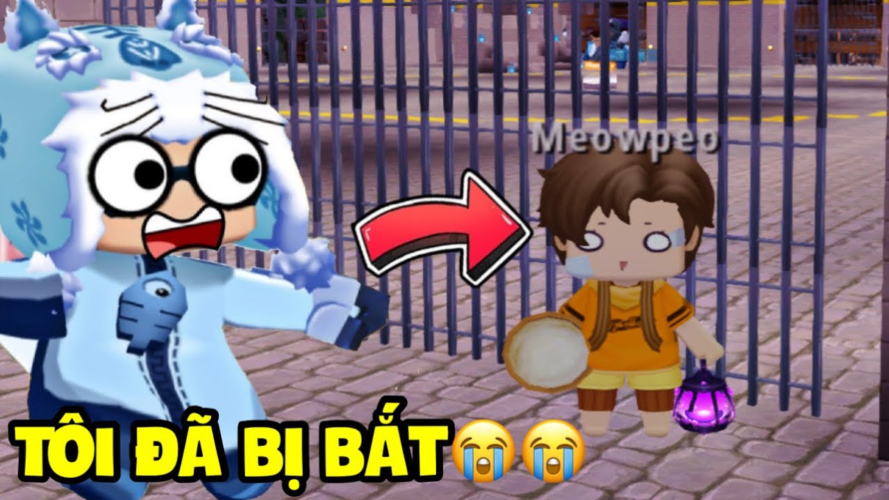 TÔI BỊ NHỐT VÀO NHÀ TÙ TRONG MINI WORLD | MEOWPEO PARKOUR GIẢI MÃ