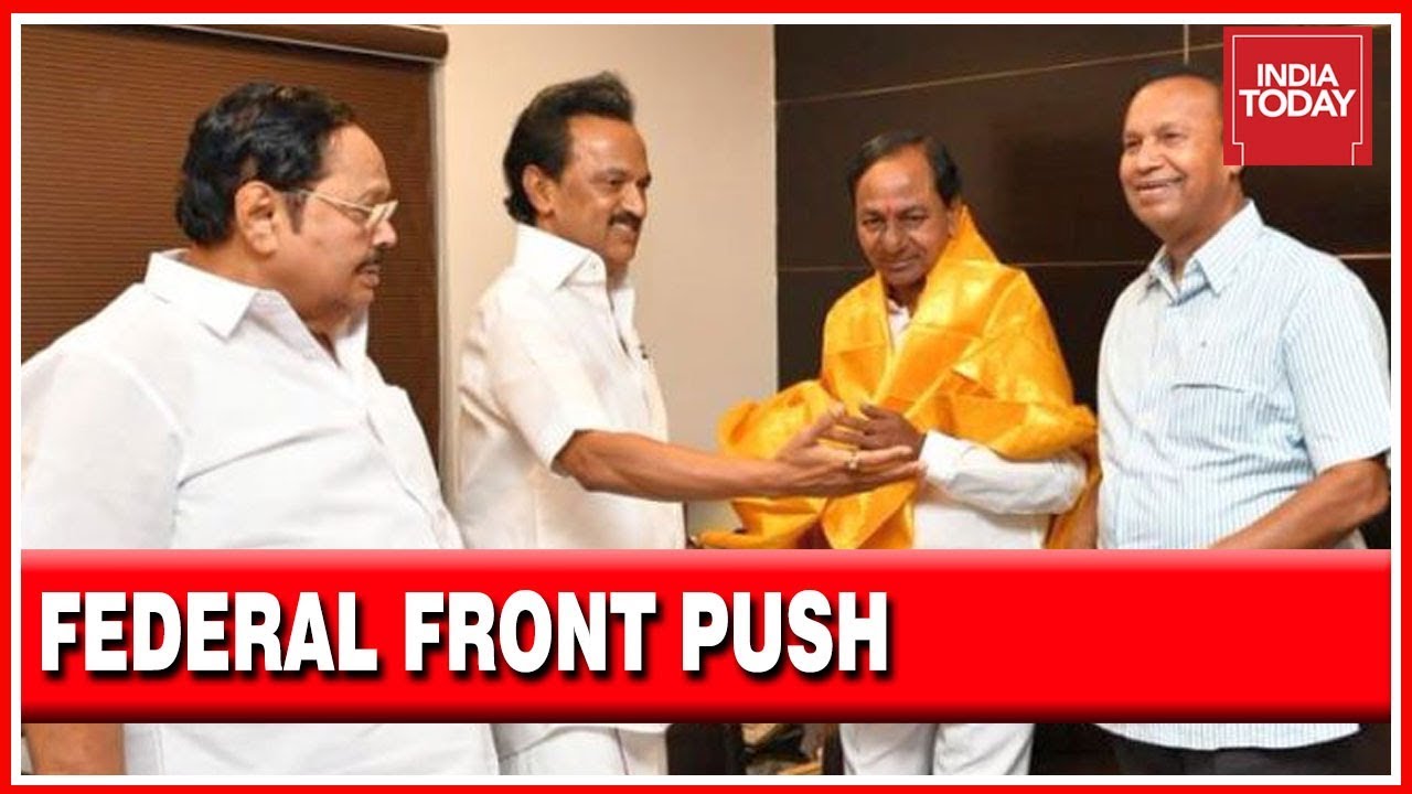 Telangana CM KCR Meets DMK Chief Stalin In Chennai In Big Federal Front Push