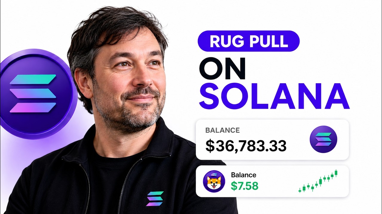 Rug Pull Solana : How To Launch a Meme Coin (Solana 2026)