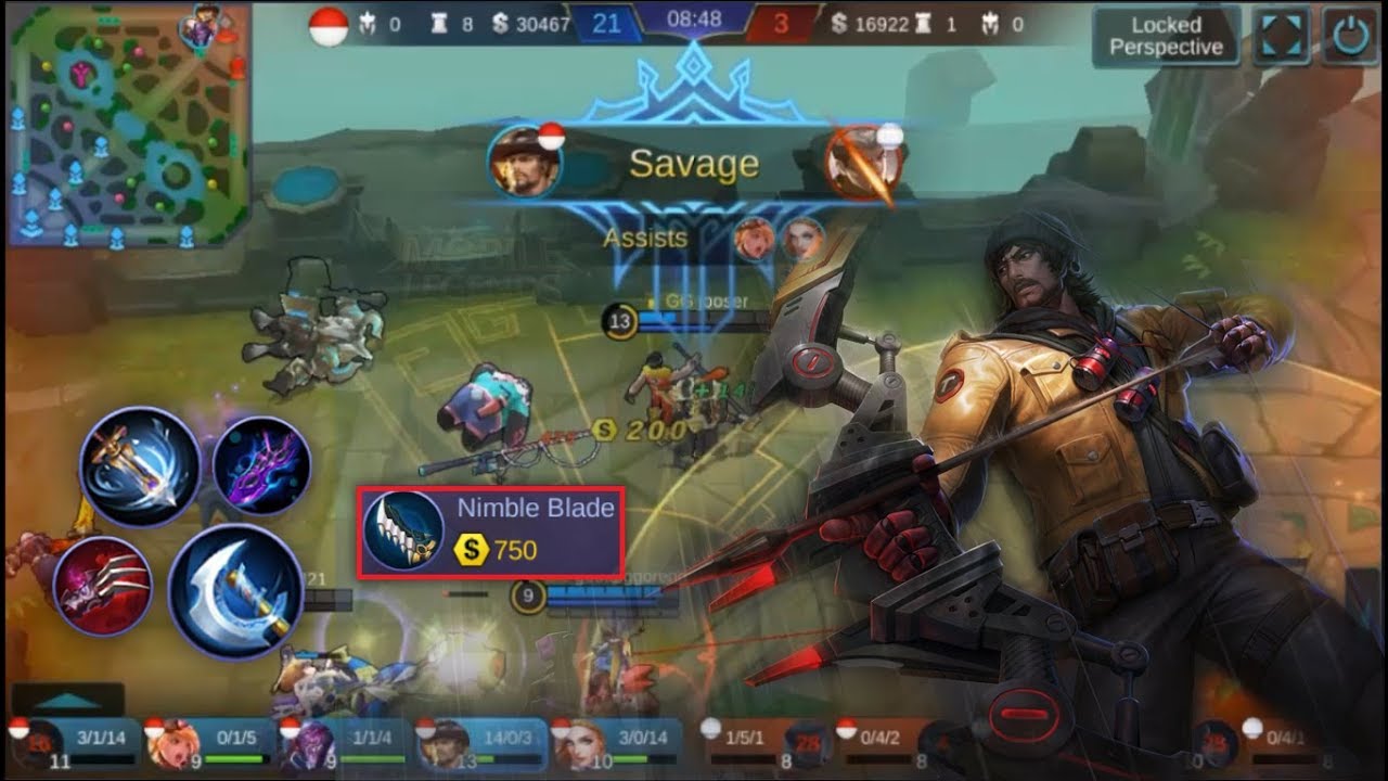 Old Yi Sun-shin MVP & Savage Build | Mobile Legends