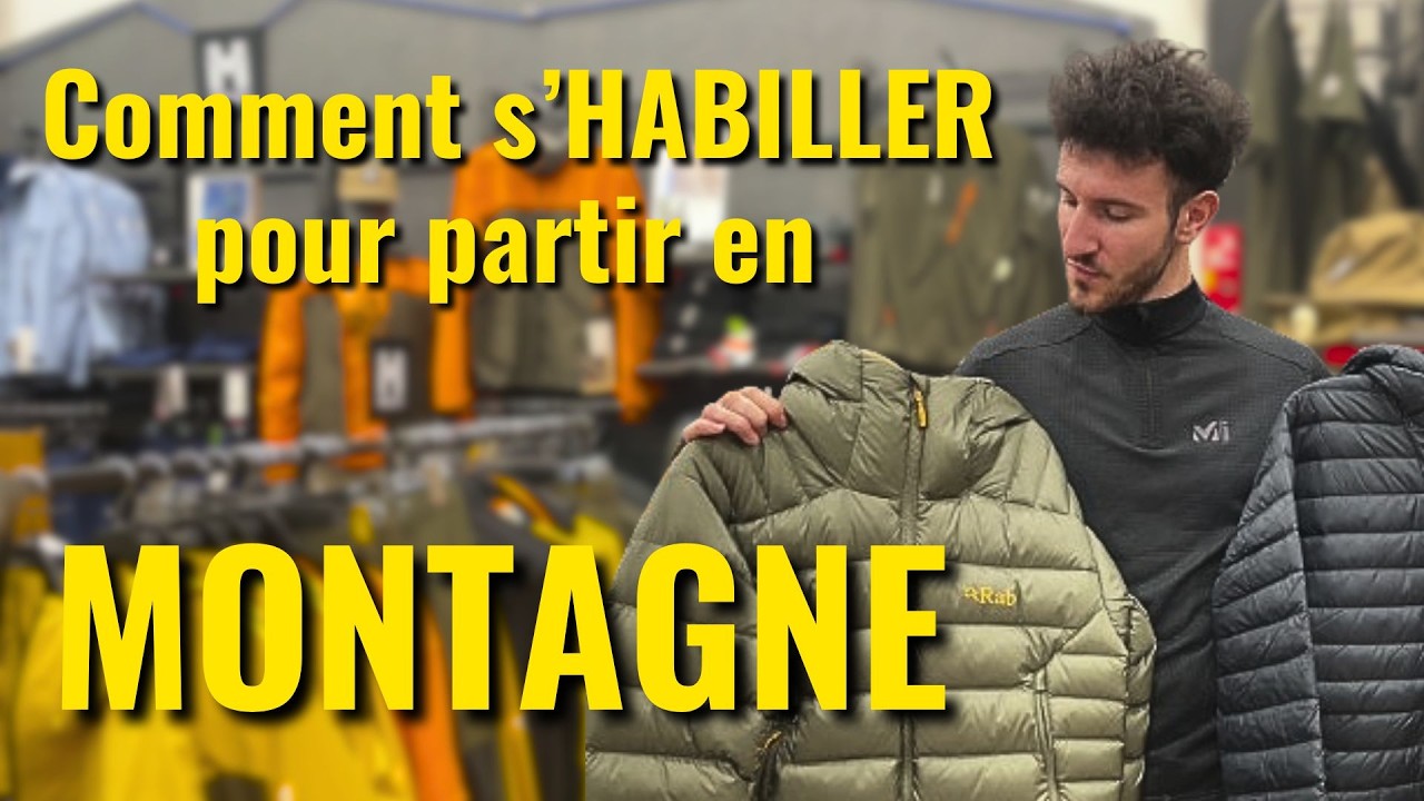TOUT SAVOIR sur les VETEMENTS techniques de RANDONNEE / TREK (Gore-Tex, laine mérinos...)