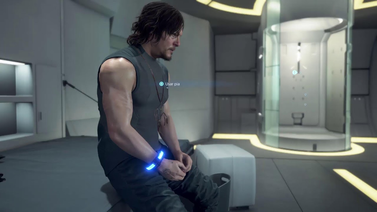 jogando death stranding