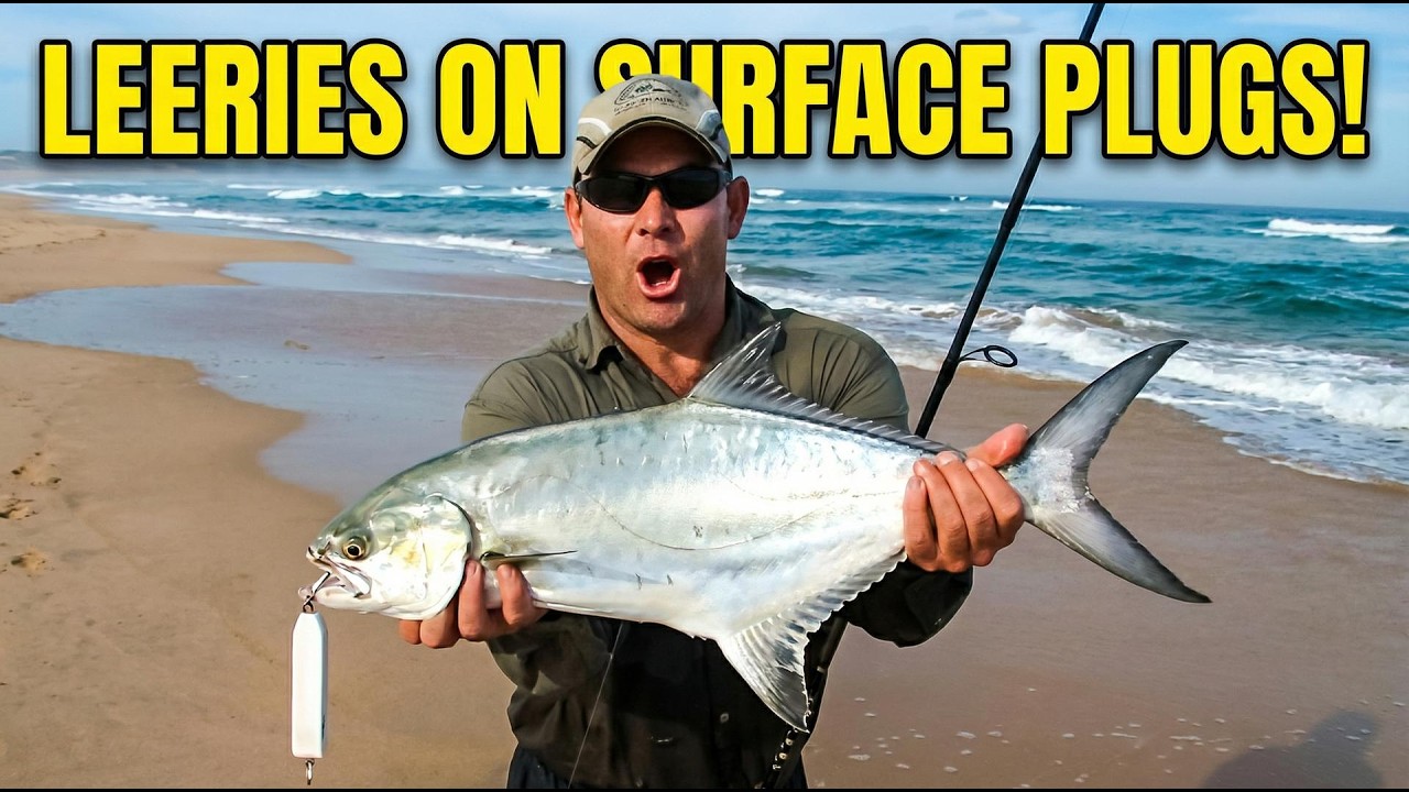 Leerie Fishing Using Surface Plugs