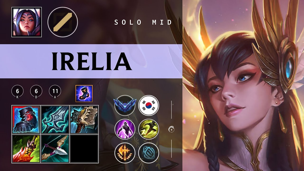 Irelia Mid vs Aurora - KR Diamond Patch 26.02