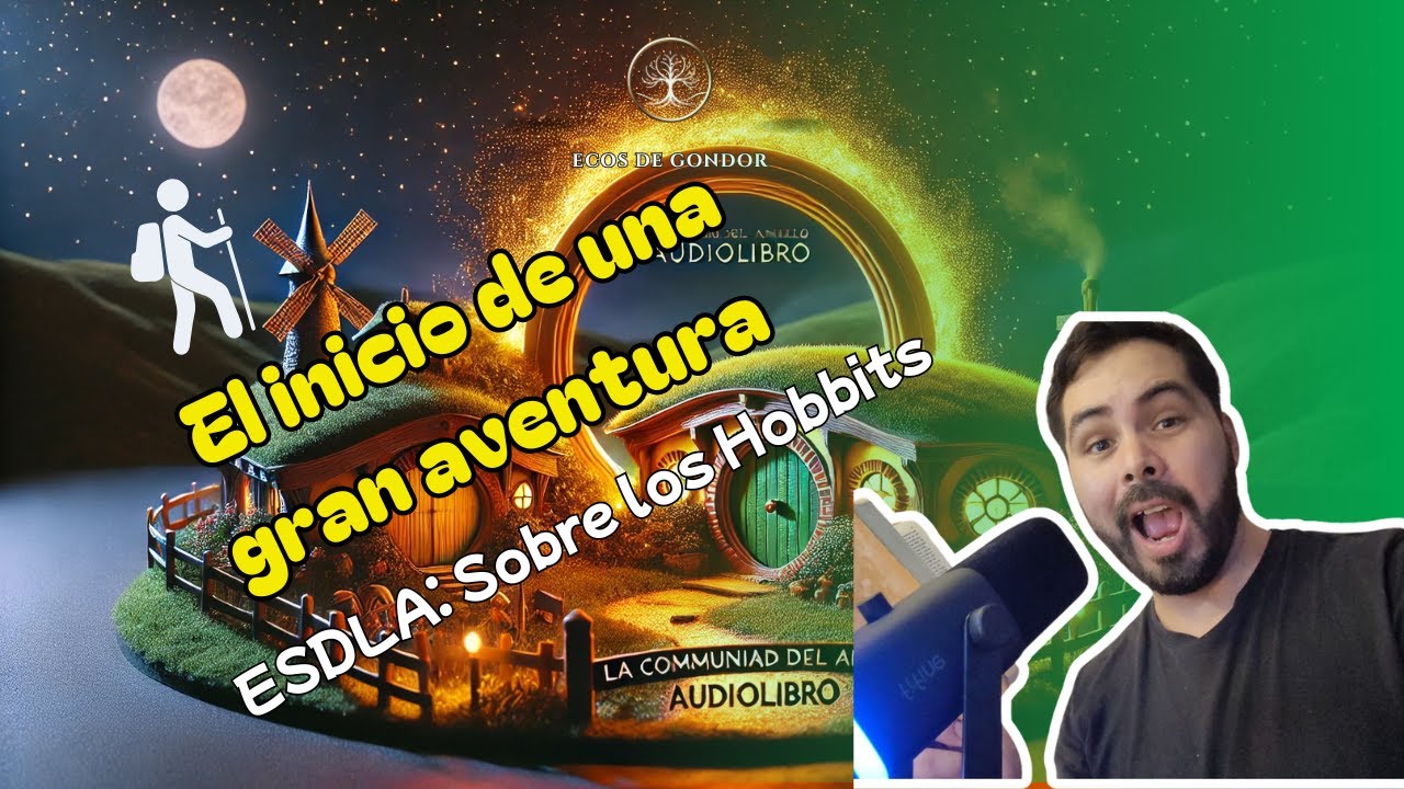 La Comunidad del Anillo Audiolibro | Prólogo: Sobre los Hobbits | Narración + Gameplay de LOTRO