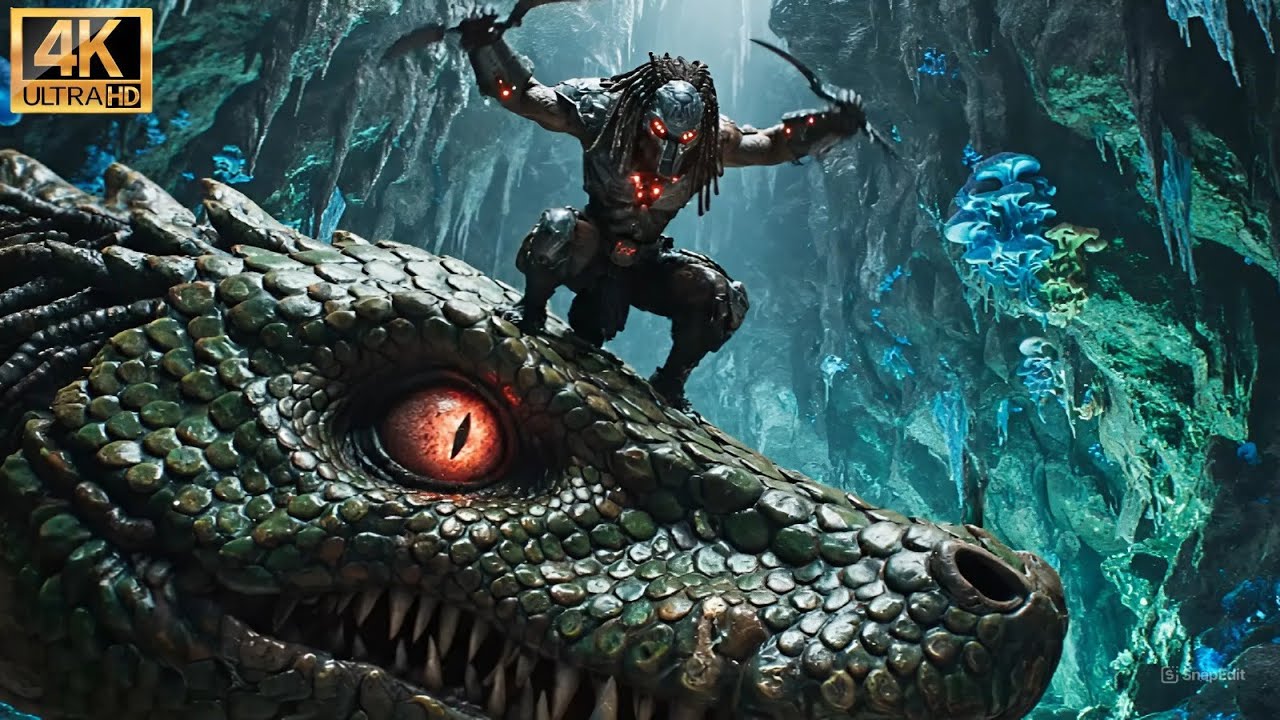 Predator Homeworld Under Siege | Alien Hunter vs Giant Serpent | Epic Sci-Fi War
