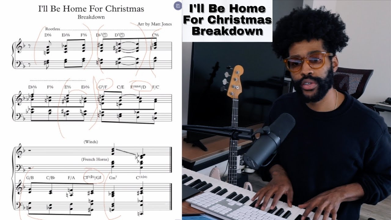 I'll Be Home For Christmas (Quick 3 bar orchestration breakdown)- Matt Jones