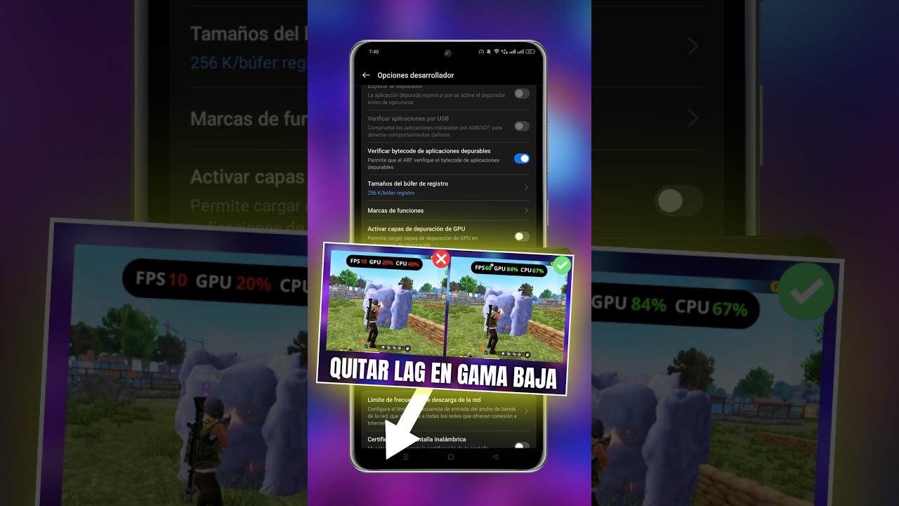 LAG FREE FIRE GAMA BAJA #freefire