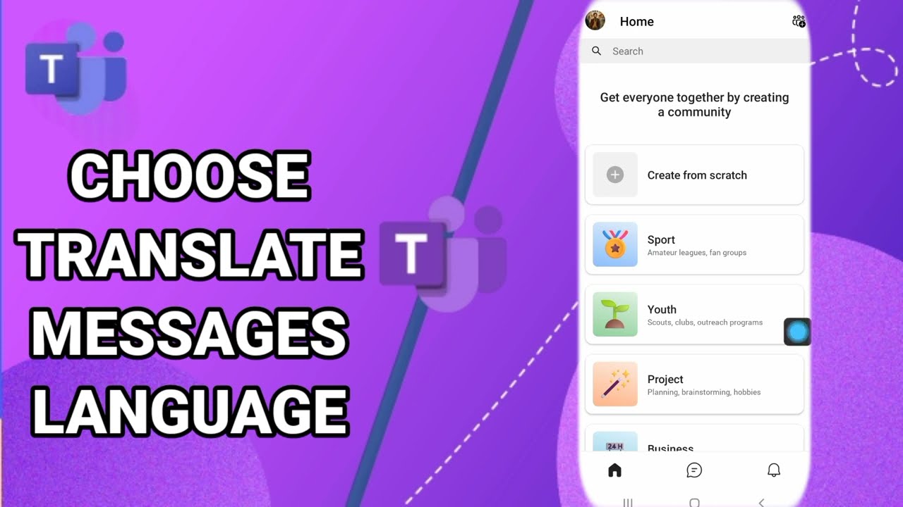 How To Choose Translate Messages Language On Microsoft Teams App