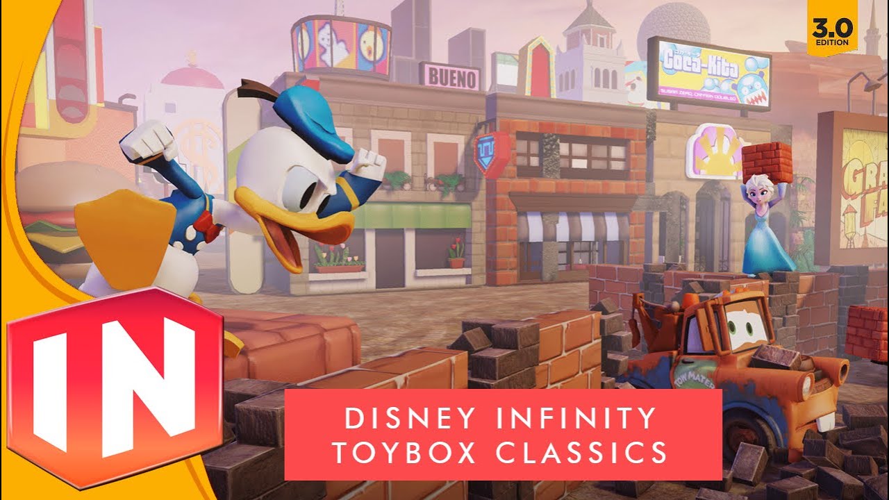Анонсирована серия Classic Toybox для Disney Infinity 3.0!
