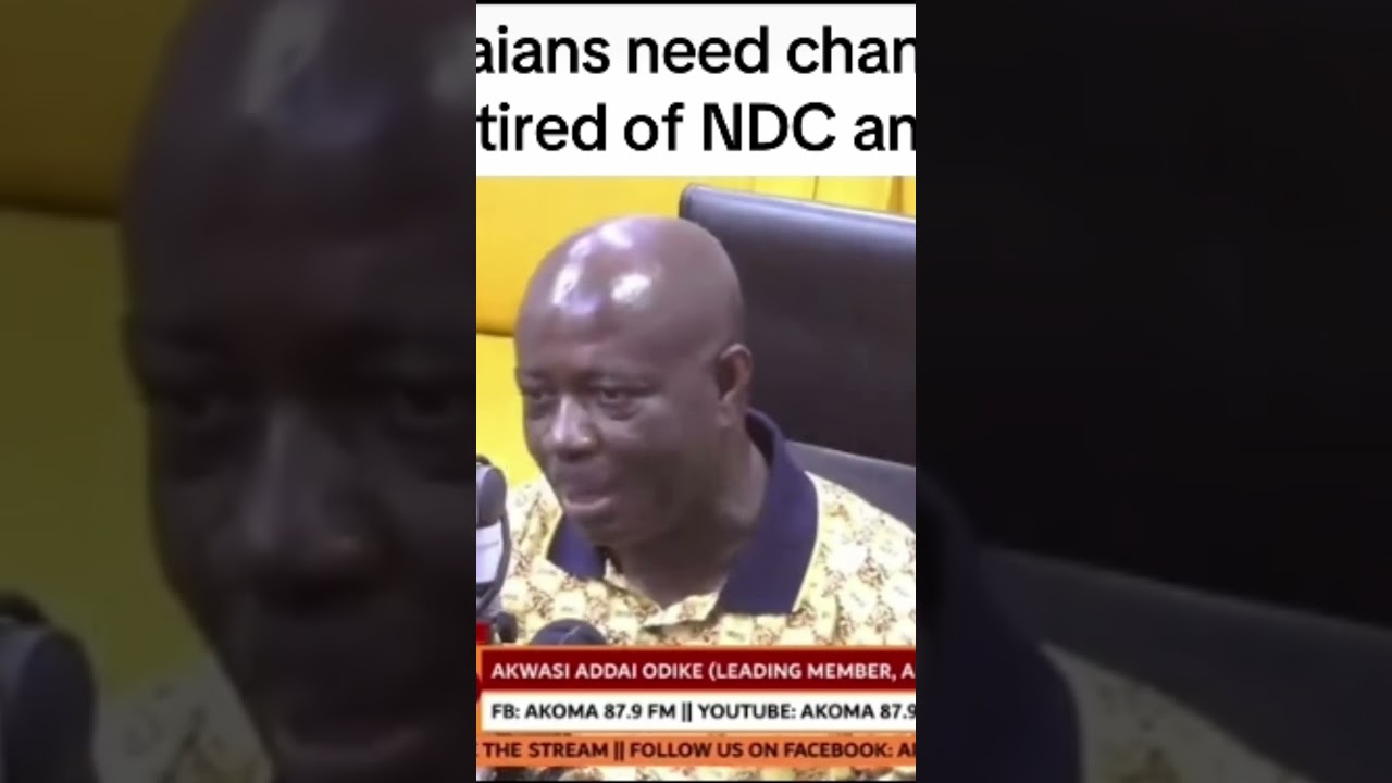 Ghanaians need change, they are tired of NDC and NPP - Odike #GhanAkoma #AkomaFM #AkomaNews