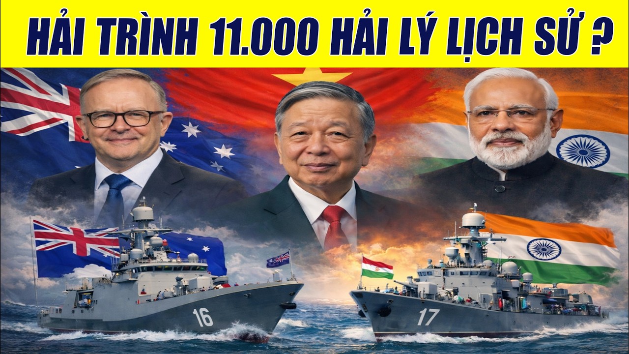 Toan Tính Của VN Khi Cử Tàu 016 Sang Úc, Tàu 17 Sang Ấn
